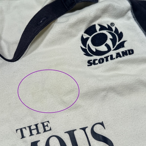 Vintage Y2K Canterbury Scotland National Rugby Union Jersey Mens Large - Picture 5 of 11